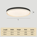 Simple Minimalist Ultra-thin Flush Ceiling Lamp
