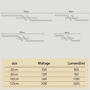 Modern Minimalist Long Strip LED Ceiling Lights
