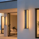 Modern Exterior Solar Wall Lights for House Garage Porch Patio, Dusk to Dawn