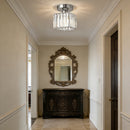 Modern 1-Light Hallway Flush Mount Ceiling Light