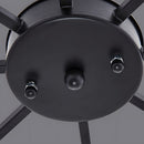 Modern Round Crystal Flush Mount Ceiling Light for Bedroom