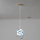Creative Planet Glass Pendant Light For Bedroom