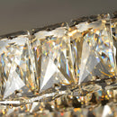 Modern Luxury K9 Crystal Ceiling Lights LED Gold Flush Mount Light Fixtures