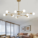 Elegant Iron Craft Living Room Flush Mount Ceiling Light
