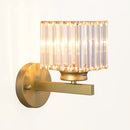 Crystal Round And Square Hallway Wall Lights