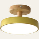 Set of 2 Nordic Semi Flush Ceiling Lights Hallway LED Ceiling Lamp