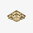 Nordic LED Crystal Square Ceiling Light