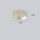 Art Deco Simple Cream Cake Ceiling Light