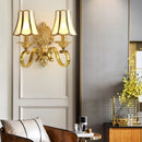 Vintage Gold Luxury Wall Sconce Light For Living Room