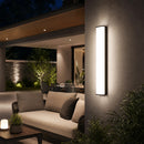Outdoor LED Wall Sconce Exterior Long Linear Wall Lights for Home Garden Patio Garage