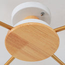 Multi Bulbs Round LED Bedroom Ceiling Light