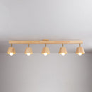Simple Wood Track Lighting Living Room Track Light Ceiling