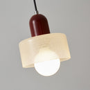 Nordic Chic Transparent Glass Pendant Lights For Dining Room