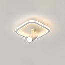 Round and Square LED Ceiling Track Light Fixture