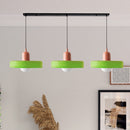 3 Heads Modern Art Decor Simple Glass Pendant Light