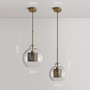 Modern Decor Chiswick Glass Pendant Light