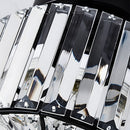 Crystal Semi Flush Mount Ceiling Light for Hallway 23cm E27