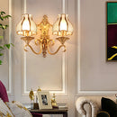 Vintage Gold Luxury Wall Sconce Light For Living Room