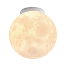 Modern White Moon Ceiling Lighting For Bedroom