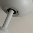 Nordic Modern Simple Flush Ceiling Fan With LED Lighting