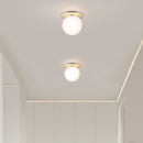 Modern Hallway Glass Ceiling Lights