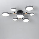 Modern Semi Flush LED Ceiling Lights for Bedroom Living Room
