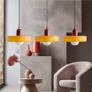 3 Heads Modern Art Decor Simple Glass Pendant Light