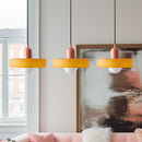 3 Heads Modern Art Decor Simple Glass Pendant Light
