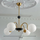 Chrome Chandelier Living Room Lighting Nordic Glass Chandelier