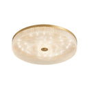Light Luxury Crystal Copper Ceiling Lamp