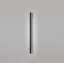 IP65 Modern Industrial Long Acrylic Black LED Outdoor Wall Lights
