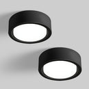 Set of 2 Modern hallway flush ceiling mount light fixtures