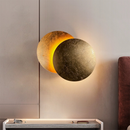 Modern Creative Round Circle Rotating Wall Light
