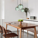 Modern Green Glass Hanging Lamp
