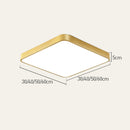 Chic Gold Iron LED Bedroom Ceiling Lights