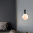 Nordic Glass Globe Ball Pendant Light for Dining Room Kitchen