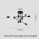 Modern Nordic Black Ceiling Lights