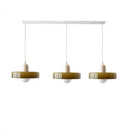 3 Heads Modern Art Decor Simple Glass Pendant Light