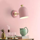 Stylish 1-Bulb Iron Wall Sconce for Hallway