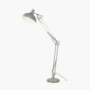 Alonzo Grey Painted Oversize Task Floor Lamp