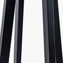 Whitby Matt Black Wood Tapered 4 Post Floor Lamp - Base Only