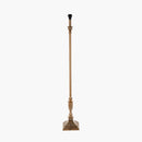 Canterbury Antique Brass Metal Floor Lamp