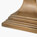 Canterbury Antique Brass Metal Floor Lamp