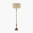 Canterbury Antique Brass Metal Floor Lamp