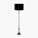 Canterbury Antique Brass Metal Floor Lamp