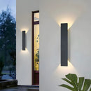 Set of 2 Up-and-Down IP65 LED Aluminum Outdoor Wall Lights