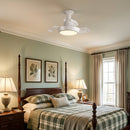 Minimalist 3-Blade Ceiling Fan with Lights for Dormitory Bedroom