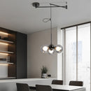 Nordic Minimalist Spherical Pendant Light, Adjustable Hanging Height