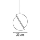Nordic Half Moon Creativity Hanging Lamp