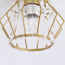 Geometric Crystal Ceiling Lights For Dining Room